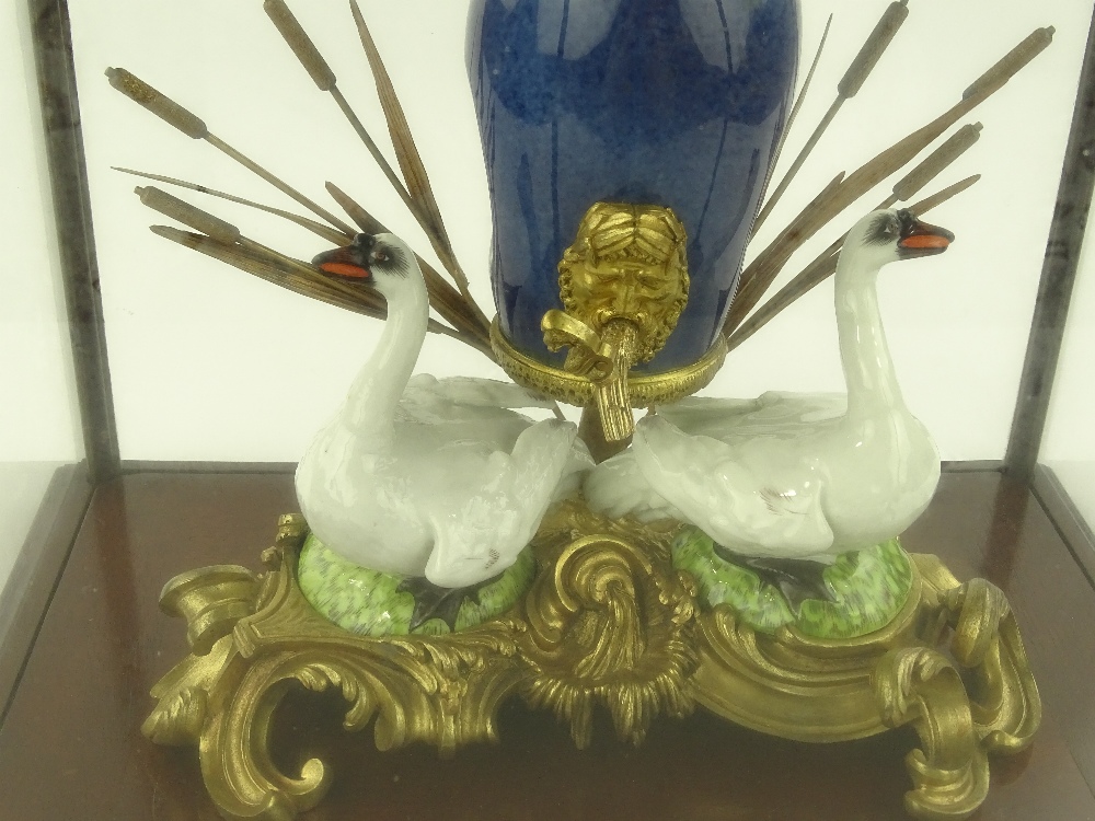 An impressive 19th century unmarked Meissen and or - Image 2 of 3