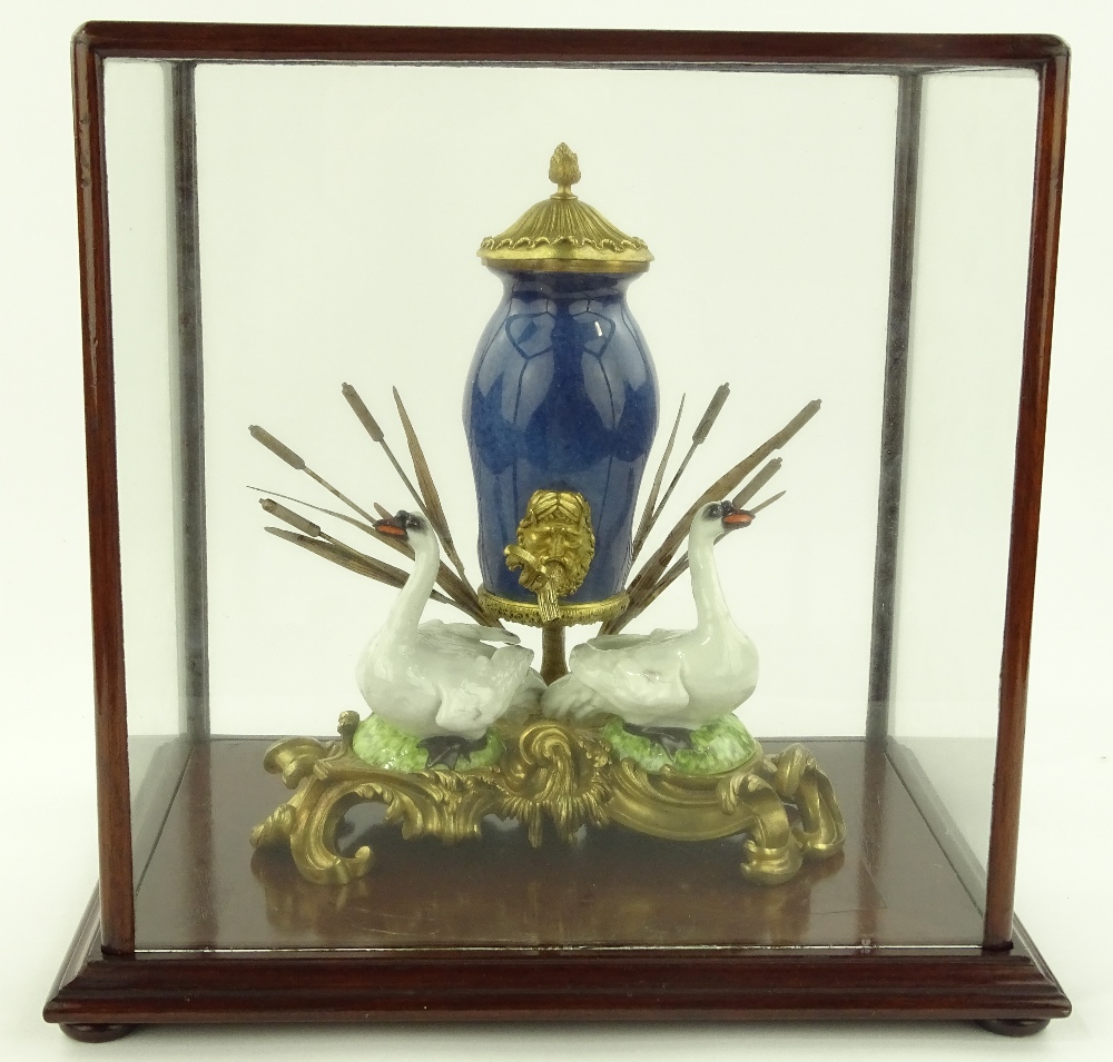 An impressive 19th century unmarked Meissen and or