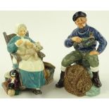 2 Royal Doulton figures, The Lobster Man HN 2317 a