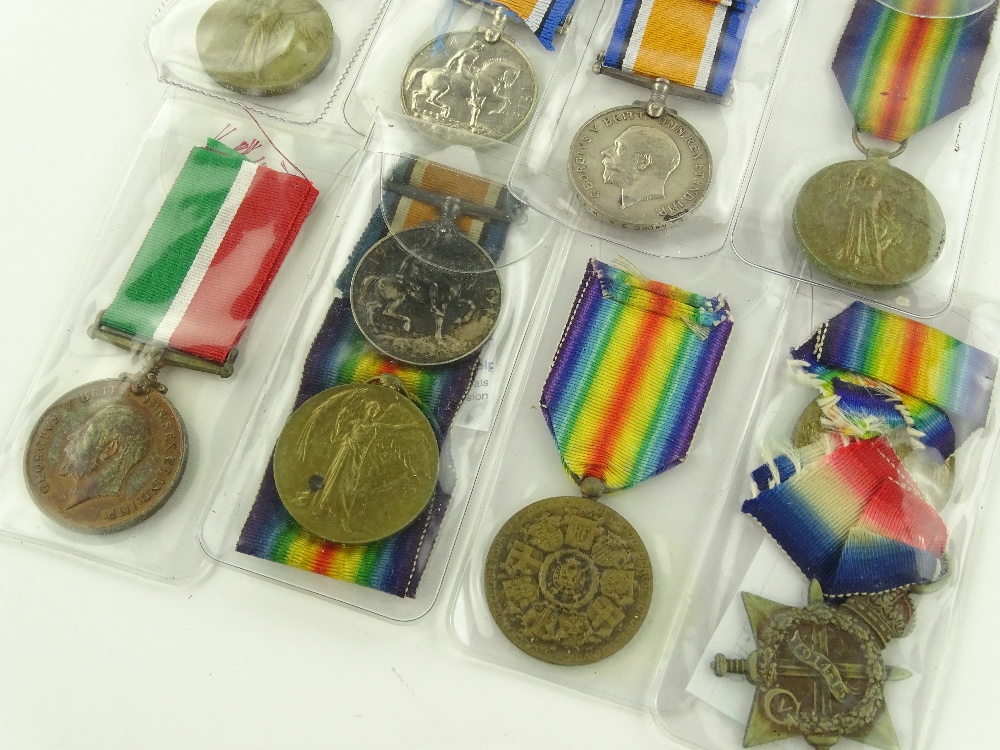 A group of First War General Service medals, (10). - Image 2 of 3