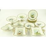 An 18-piece Paragon china dessert service, each w