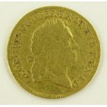 A George I 1716 gold guinea 8.2g.