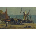 William Henry Borrow, oil on canvas, Rock a Nore,