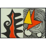 Alexander Calder, colour lithograph, abstract, 14.