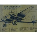 A Second World War period pen and ink poster desig