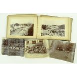 A group of 19th century topographical photographs,