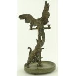 Charles Paillet (1871-1937), bronze sculpture, cat