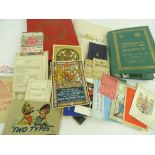 A group of Royal ephemera, including the itinerary