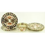 A set of 6 Crown Derby Imari pattern plates, 23cm