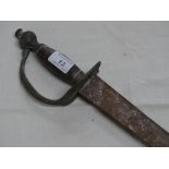 A cavalry sword.