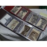 2 Postcard albums including topographical and gree