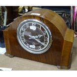 Art Deco 3-train mantel clock.