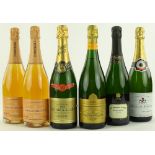 6 Bottles of champagne, including Bollinger 1999 a