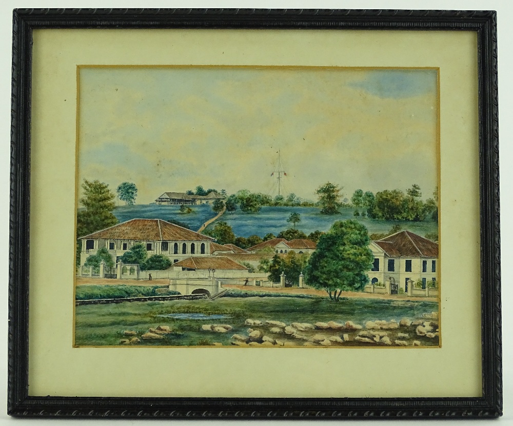 A mid 19th century topographical watercolour depic - Image 2 of 5