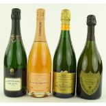 4 Bottles of champagne, Dom Perignon Vintage 1999,