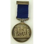 A silver medal for Honorary Member of The Second N