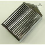 A modern Rolls Royce radiator grill design chrome