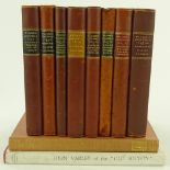 Walkers Quarterly, 8 volumes half leather bound an