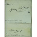 2 extremely rare original autographs of Napoleon B