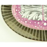 A modern table centre platter designed by Brenda T