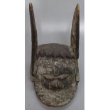 A 19th century African Congo carved and painted