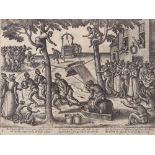 Philip Galle (1537-1612), a set of 8 18th century engravings,