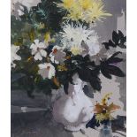 John Yardley (born 1933), still life study flowers in a vase