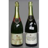 2 magnum bottles of Bollinger Millennium champagne