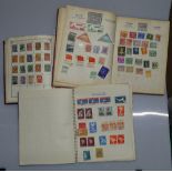 Albums of postage stamps