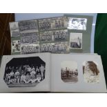 An album containing Victorian travel photographs,