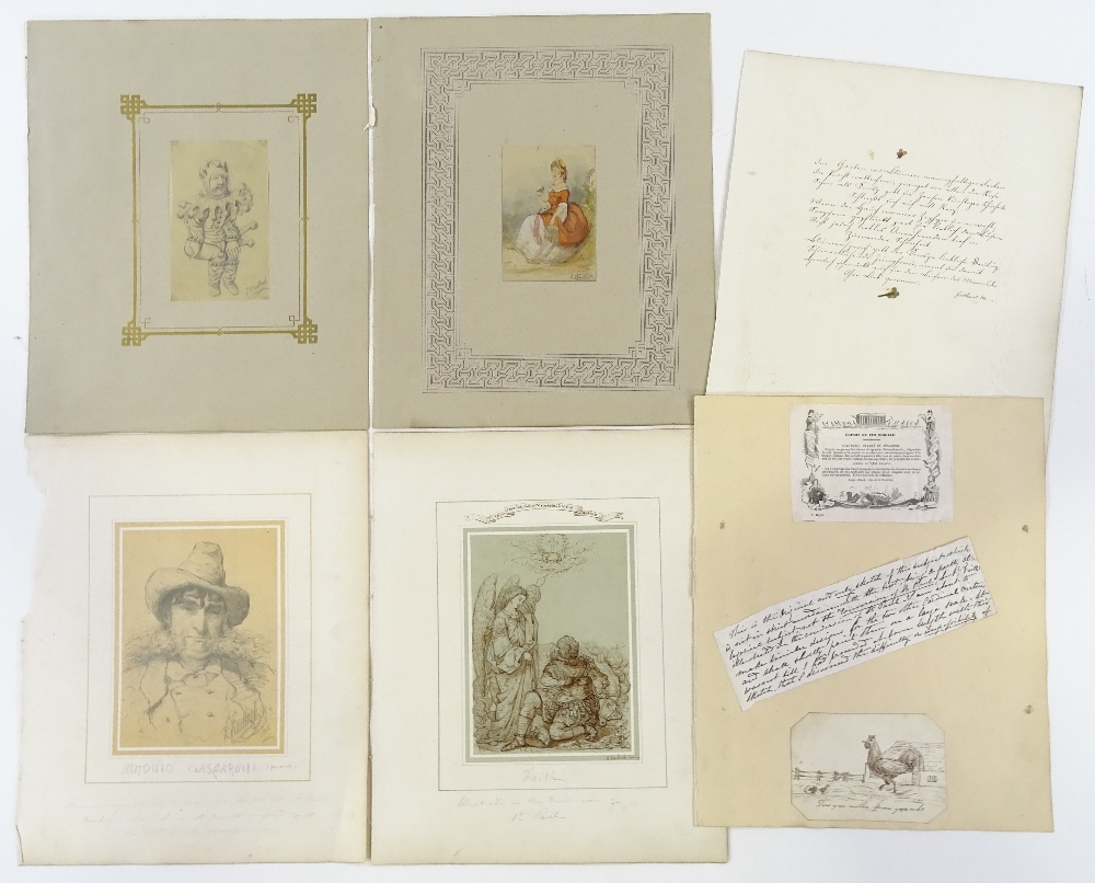 E Kaulback, small group of 19th century drawings a - Image 4 of 4
