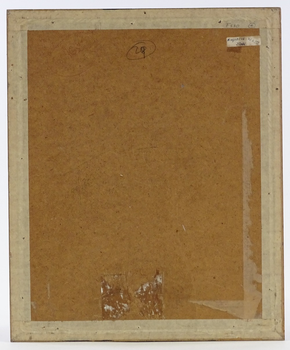 Augustus John (attributed to), sheet of pencil ske - Image 4 of 4