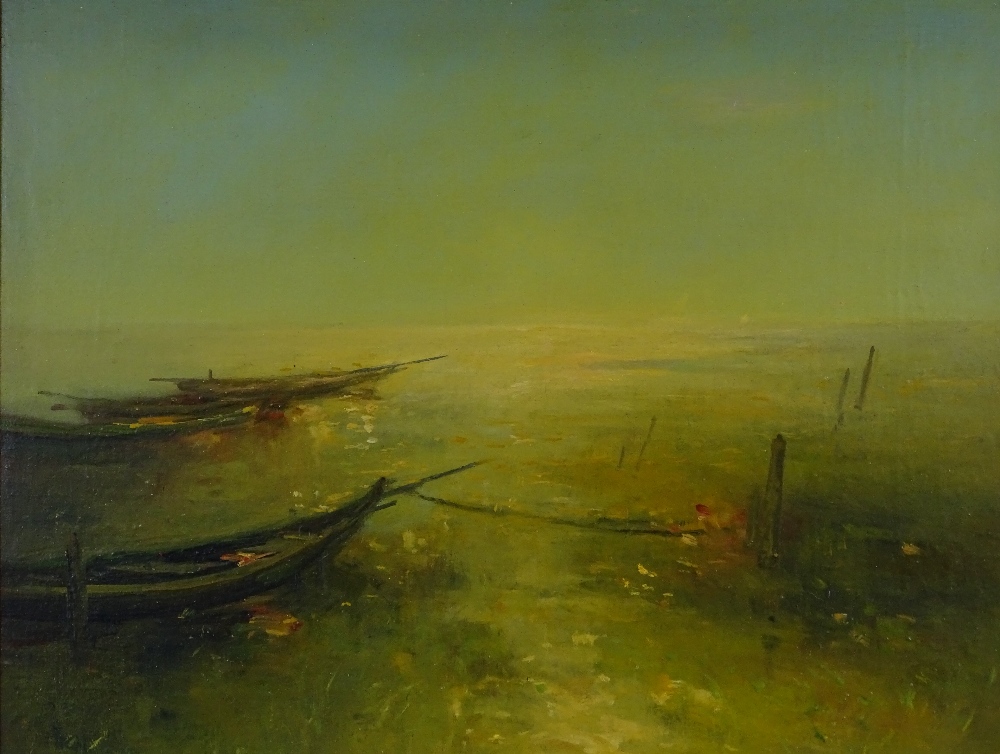 Ensel Salvi (born 1900), an oil on canvas, sunligh