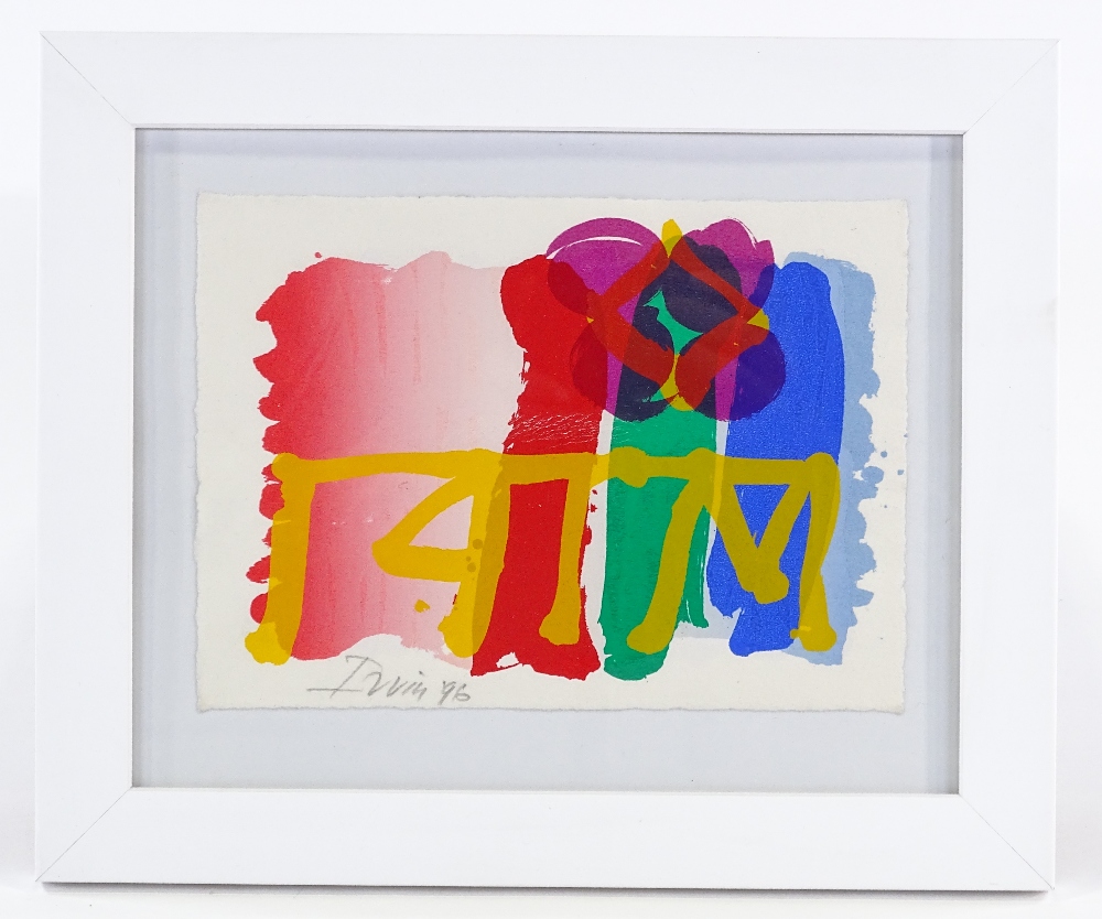 Albert Irvin (1922 - 2015), colour screen print / - Image 2 of 4