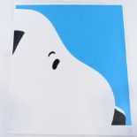 Pure Evil (born 1968), colour screenprint, Snoopy