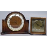 A small Elliott's clock retailed by Garrards, and