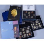 Cased sets of proof coins