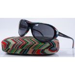 Missoni Italy, a pair of lady's sunglasses with st