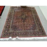 Antique Persian Tabriz rug