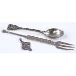 3 Scottish Iona silver items, by Alexander Ritchie