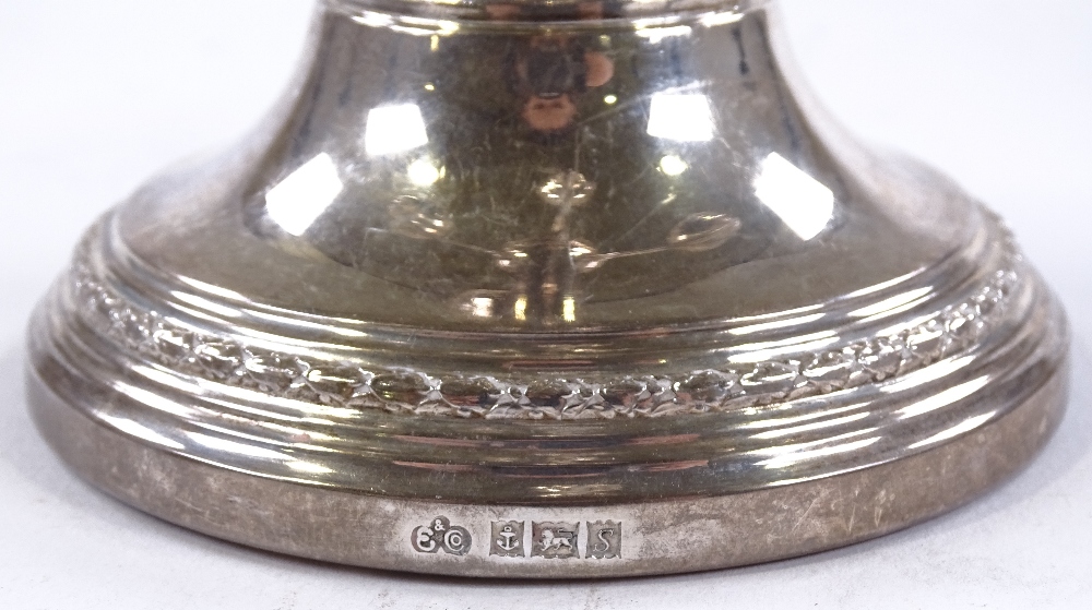 An Elkington & Co silver inter-changeable candelab - Image 3 of 3