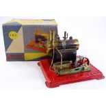 Mamod SE2 Stationary Steam Engine, boxed