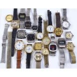 A quantity of Vintage men's watches, including Mor