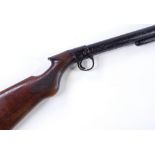 An Antique air rifle