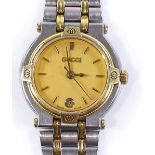 A lady's Gucci 9000L quartz wristwatch, stainless