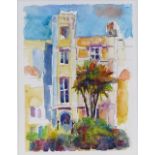 Maureen Connett, watercolour, Maze Hill St Leonard