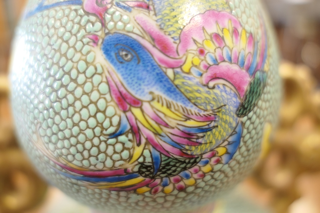 Quality Chinese Republic double gourd vase, - Image 7 of 10