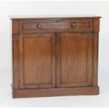 Victorian mahogany chiffonier,