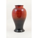 Large Moorcroft flambe vase, circa 1928-36,