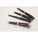 Mont Blanc Meisterstuck retractable ballpoint pen;